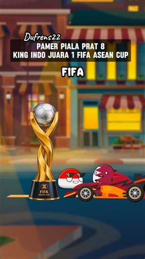 Part 8 Showing Off the King Indo FIFA ASEAN Cup Champion Trophy
