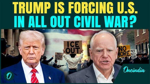US on brink of civil war? Trump threatens Insurrection Act to crush protests after ICE shootings