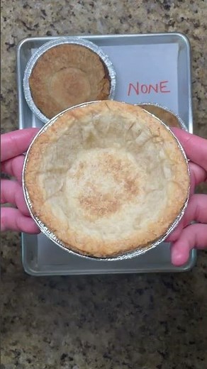 Keep Your Pie Crust from Shrinking While Baking