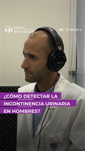 [#HablemosDeTuSalud] ¿Sabías que la incontinencia urinaria es una condición común en los hombres y existen tratamientos efectivos para controlarla? 🚹💧 En este episodio, el Dr. Carlos Calvo, urólogo reconstructivo de UC CHRISTUS, nos explica qué es la incontinencia urinaria y cómo se relaciona con factores como la vejiga, los esfínteres y la movilidad. Además, comparte las opciones de tratamiento disponibles para mejorar la calidad de vida de quienes padecen esta condición. 🎧 ¡Escucha el episo