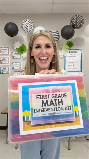 Comment "KIT" for your own Math Intervention Kit and more! 💥 📣 Let’s talk small groups… because they don’t have to be stressful. From letter sounds, CVC, and fluency 📚 to number sense, counting, and addition ➕, our Literacy Math Intervention Kits make differentiation feel doable. ✨ 68 easy, grab-and-go activities ✨ Perfect for small groups, centers, or intervention ✨ Designed to support a wide range of learning needs One bundle. Two subjects. So much support for your classroom. 💛 #mathinterv