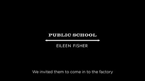 Public School took over our Tiny Factory, using material from our take-back program to create their own designs. See the limited-edition collection exclusively available at Making Space, our new retail experience in Brooklyn. | EILEEN FISHER