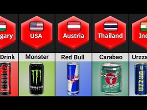 Energy Drinks From Different Countries