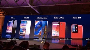 Nokia 9 PureView, Nokia 3.2, Nokia 4.2, Nokia 210, Nokia 1 Plus Launched