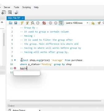 MySQL - group by and having