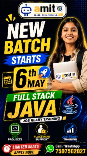 Full Stack Java Course in Pune | New Batch 6 May | Admissions Open
