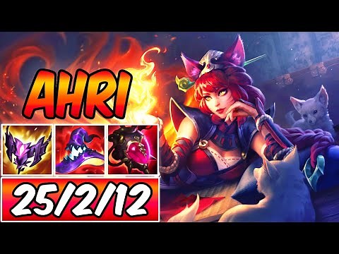 S+ BUFFED AHRI MID IS GOD TIER | Best Build & Runes | How to Carry with Ahri | League of Legends