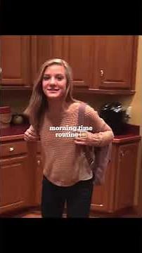 paige hyland morning time routine