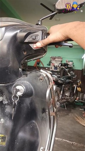 TVS scooty Jupiter self start problem solve..🏍️🛠️🧑‍🔧 #Jupiter #automobile #youtube #mechanic #reels