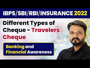 Cheque Payments in India| Different Types of Cheque-Travelers Cheque| Banking Awareness|RBI/SBI/IBPS