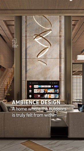 Rumah ini didesain dengan suasana outdoor yang benar-benar bisa dirasakan dari dalam hunian. Jendela besar mengelilingi area utama living, dining, dan pantry seakan menghapus batasan antara area luar dan dalam ruangan, sehingga tercipta suasana hunian yang terasa terbuka dan terkoneksi. J House Lokasi : Tangerang Lahan : 24 x 40 Bangun Ruang Studio Studio Arsitek #jasaarsitek #arsitekjakarta #arsitekindonesia #jasadesainrumah #tropicalhome