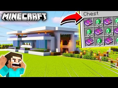 I Made An EPIC MODERN Villager Trading Hall | Minecraft Gameplay #14