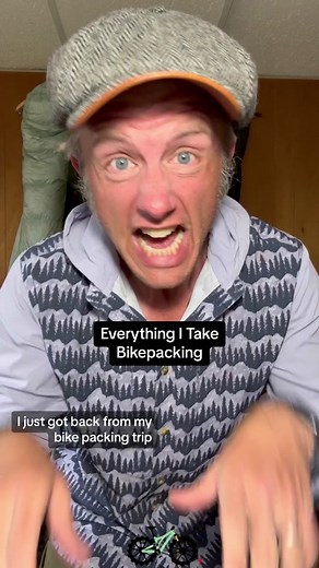 Full bikepacking gear list. Everything I take bikepacking. Bikepacking and backpacking gear. Bike camping. #bikepackingtips #bikepacking #gearlist #gear #backpackingtips #cycling #bikecamping #hikingtips #backpacking #camping #hike #ultralightbackpacking #travel #hikersoftiktok #hikertrashtiktok #cyclist #outdoors #hammock #hammockcamping #waterfilter #marionoutdoors #campchair