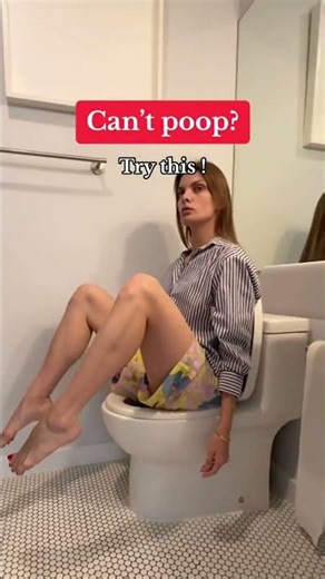 Can’t Poop? Try THIS Position 🚽⚠️