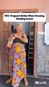 POV: pregnant brides when choosing their wedding gown🤣 #funnyreels #funnyreelsvideo #funny #fypシ #everyone #highlights #funnyvideo | Ur Space Nurse-Oge