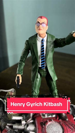 A nip here and a tuck there. Kitbashed an updated Professor X and created a custom Henry Gyrich for my X-Men vs Sentinel display. #xmen #Marvellegends #Figtok