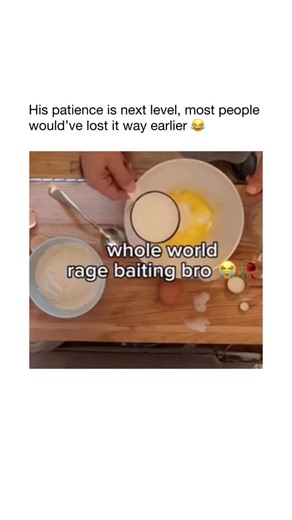 So Saker on Instagram: "The man decided baking a cake couldn’t be that hard, just him, the kitchen, and Siri as his sous-chef. First step: heat some milk. Easy. Except the jug tipped, half the milk exploded onto the counter, and the rest somehow ended up on his socks. Most people would’ve rage-quit right there, but not him. He took a deep breath, muttered “it’s fine, we’re fine”, and pressed on like a Zen monk in an apron. Then came the measurements. He asked Siri for grams. Siri, in all her wis