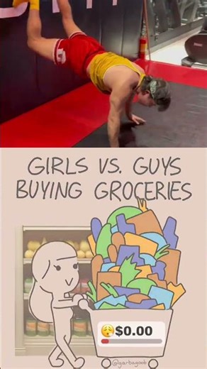 Girls at the grocery store be like #shorts #funny #relatable