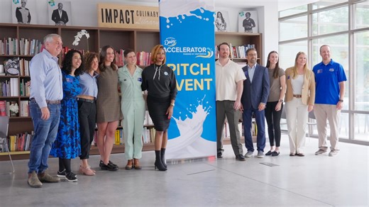 Zoguri L. reuteri yogurt-based probiotic supplement and Midwest Dairy Accelerator