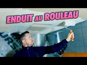 I SHOW YOU HOW TO COATING A CEILING WITH A ROLLER (Bathroom renovation project - EP 08)