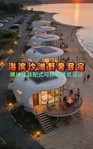 Seaside Pod Construction for Glamping Experiences