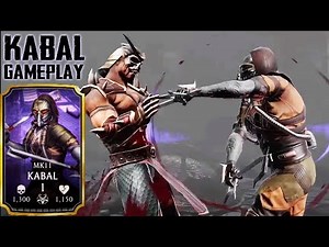 MK Mobile. MK11 Kabal Gameplay and Review. INSANE PASSIVE! Epic Fatal Blow and Crushing Blow!