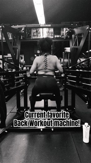 Back Machine favorite! 🖤 #backworkoutroutine #backworkout #backstrength #strengthtraining #gymlife
