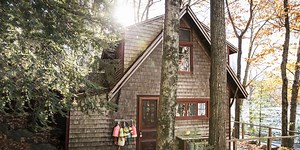 Explore the Treasures of this Antiques Lover’s Tiny Maine Cabin