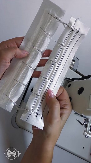 8K views · 127 reactions | How to make a lacing placket with air...