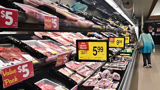 Food prices are no longer rising as much — but here's why it might not feel that way