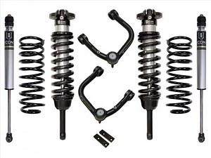 ICON Vehicle Dynamics Toyota 4-Runner 0 to 3.50-Inch Suspension Lift System with Tubular Upper Control Arms; Stage 2 K53062T (10-24 4Runner) - Free Shipping