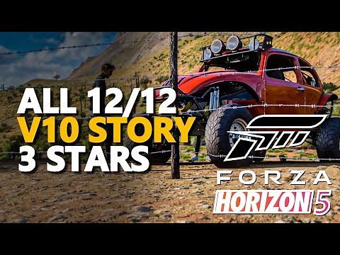 All 12 Story Chapter V10 Forza Horizon 5