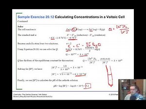 Chem 2 Unit 12 Concentration Cells