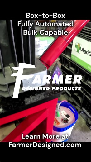 Want positive ROI on soybeans in 2026? Start by keeping seed treatment money on your farm. Treat a probox in ~5 minutes. Save thousands. Simple. Affordable. Farmer Designed. | Farmer Designed Products