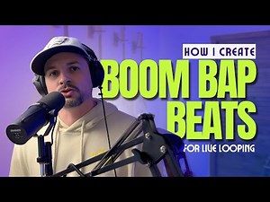 How I Create Drum Beats for Live Looping: 90s Hip-Hop Beat Breakdown (Tutorial)