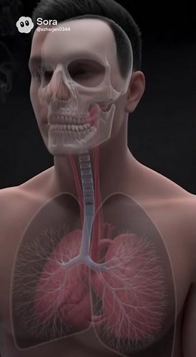 What Smoking Does Inside Your Body in 8K (Shocking CGI) #sora
