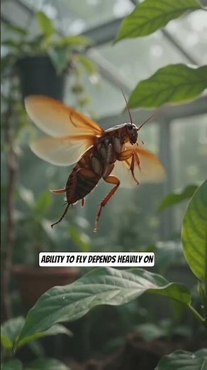 Roaches have wings—but can all fly?