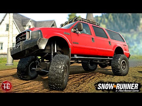 SnowRunner: New Ford Excursion Console Mod! Customization & More!