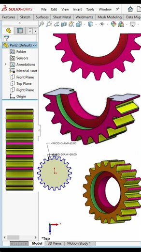How to Design a Spur Gear: A Step-by-Step Guide | SCAN DESIGN posted on the topic | LinkedIn