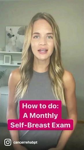 How to do a Self Breast Exam as a Screening for Breast Cancer #shorts