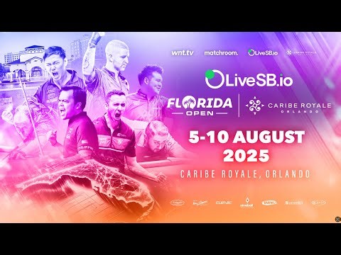 WATCH LIVE | 2025 LiveSB.io Florida Open Pool Championship | Day Two | Table Four