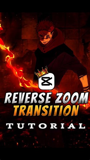 Reverse Zoom Transition Tutorial 💀🔥 | CapCut Tutorial | Easy & Smooth Edit