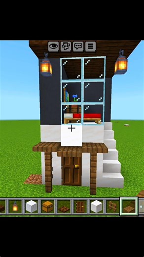 Minecraft: How to Build a Modern Starter Base! 🏠❄️ #minecraft