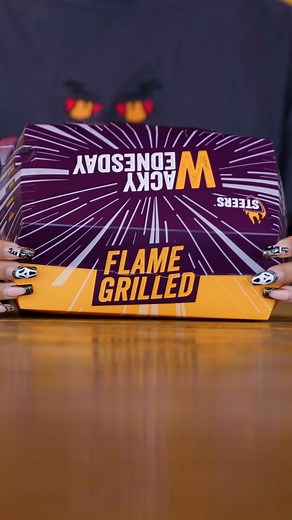 8.8K views · 42 reactions | #WackyWednesday truly is the gift that keeps on giving, with two burgers for the price of one! ​ ​  https://steers.co.za/ | Steers SA | Facebook