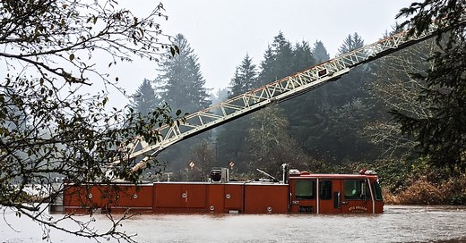 20 People Rescued From Flooded R.V. Park in Oregon