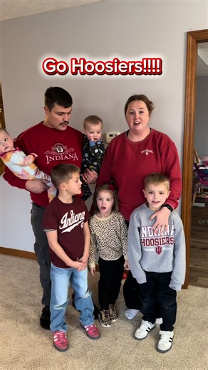 No thoughts, just HOO HOO HOOSIERS! ❤️🤍 #CapCut #momtok #hoosiers #indiana #chaos