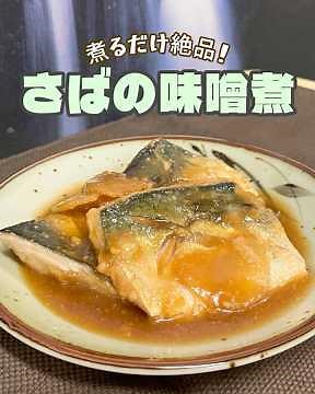 【さばの味噌煮】煮るだけ簡単！生臭さゼロでふっくら仕上がるプロの簡単レシピ #簡単料理 #簡単調理 #おうちごはん