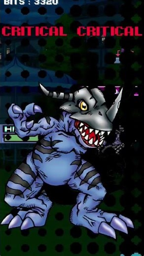 GREYMON (VIRUS) VS MADLEOMON. #digimon #vpet #digivice #tamersunited