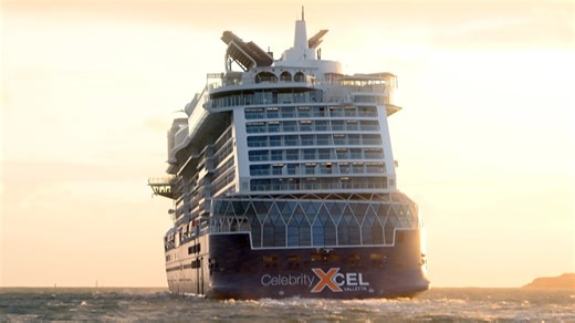 I went behind-the-scenes of the new cruise ship launching in Europe next year