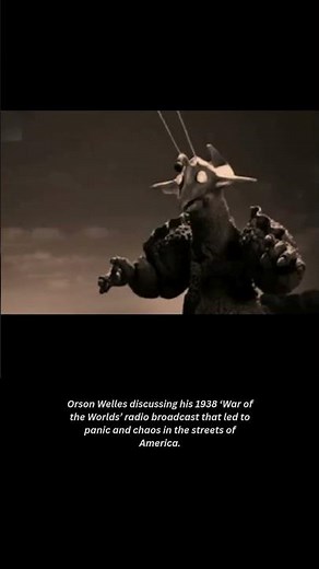 The Radio Drama that caused panic in the streets #history #cinema #historyfacts